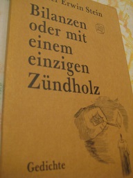 Bild des Verkufers fr Bilanzen oder mit einem einzigen Zndholz Gedichte zum Verkauf von Alte Bcherwelt