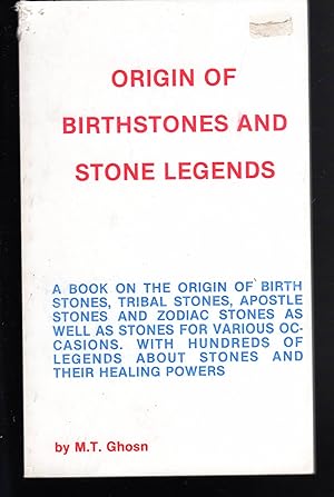 Seller image for Origin of Birthstones and Stone Legends for sale by The Sun Also Rises