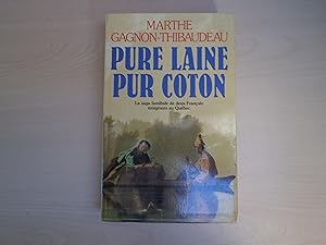 Imagen del vendedor de Pure laine, pur coton a la venta por Le temps retrouv