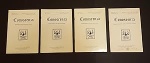 AA. VV. Rivista Conoscenza. Accademia di Studi Gnostici. 1992. n. 1-2-3/4-5 annata completa