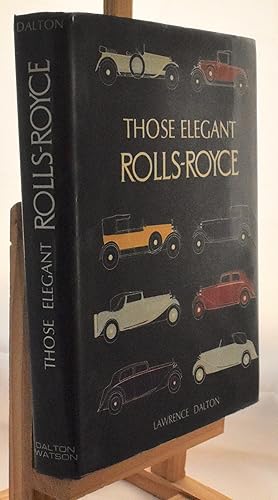 Imagen del vendedor de Those Elegant Rolls-Royce a la venta por Libris Books