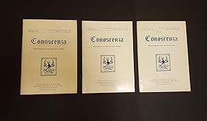 AA. VV. Rivista Conoscenza. Accademia di Studi Gnostici. 1988. n. 3/4-5-6