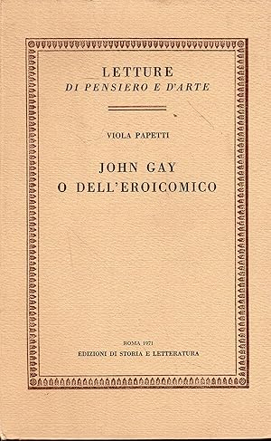 John Gay o dell'eroicomico