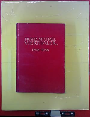 Bild des Verk�ufers f�r Franz Michael Vierthaler 1758-1958, Festschrift zum 200. Geburtstag am 25. September 1958, 2. Sonderheft zum Verkauf von biblion2
