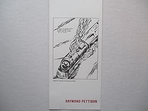 Bild des Verkufers fr Raymond Pettibon The Drawing Center 1999 Exhibition invite postcard zum Verkauf von ANARTIST