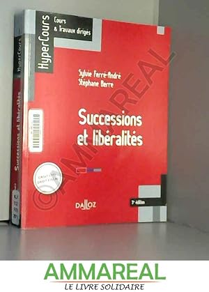 Bild des Verkufers fr Successions et libralits - 3e d. zum Verkauf von Ammareal