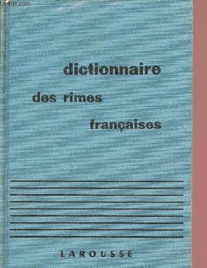 Seller image for Dictionnaire des romes franaises prcd d'un trait de versification. for sale by Le-Livre