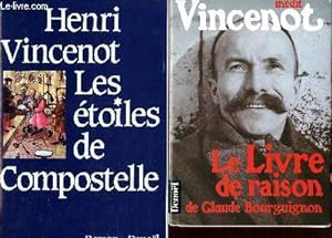 Bild des Verkufers fr Lot de 2 livres : Le livre de raison de Claude Bourguignon et Les toiles de Compostelle zum Verkauf von Le-Livre