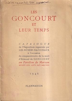 Les Goncourt et Leur Temps