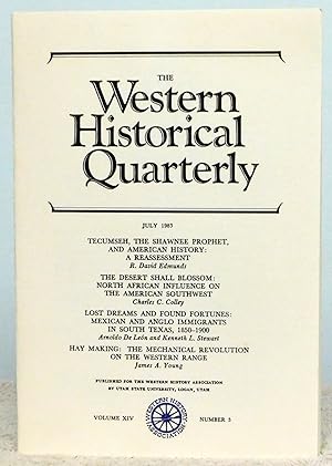 Immagine del venditore per The Western Historical Quarterly July 1983 Volume XIV Number 3 venduto da Argyl Houser, Bookseller