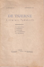 De Tsjerne litterair tydskrift 1e jiergong no. 1 Jannewaris 1946