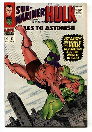 Details about   Tales to Astonish #87 #89 #96 FN/VF 7.0 lot of 3 higher grade Hulk Sub-Mariner 