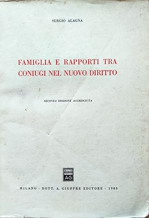 Famiglia e rapporti tra coniugi nel nuovo diritto