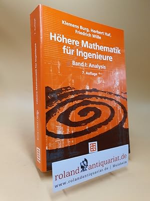 Seller image for Burg, Klemens: Hhere Mathematik fr Ingenieure Bd. 1., Analysis for sale by Roland Antiquariat UG haftungsbeschrnkt