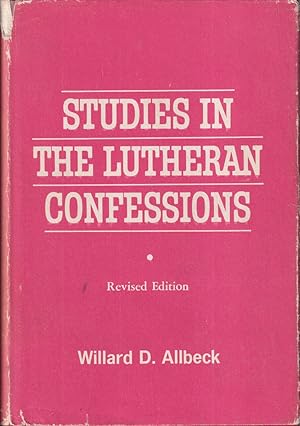 Image du vendeur pour Studies in the Lutheran Confessions mis en vente par Jonathan Grobe Books