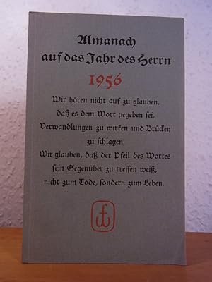 Bild des Verkufers fr Almanach auf das Jahr des Herrn 1956. Neunte Folge zum Verkauf von Antiquariat Weber