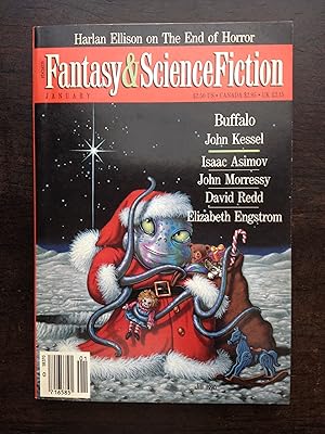 Imagen del vendedor de THE MAGAZINE OF FANTASY & SCIENCE FICTION VOL. 80 NO. 1 JANUARY 1991: The Kedrigern Chronicles "Fair-Weather Fiend" a la venta por Astro Trader Books IOBA