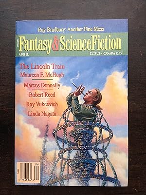 Seller image for THE MAGAZINE OF FANTASY & SCIENCE FICTION VOL. 88 NO. 4 APRIL 1995: "Another Fine Mess" (Short Story By Ray Bradbury) for sale by Astro Trader Books IOBA