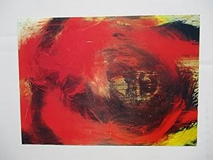 Seller image for Arnulf Rainer Important Work from the Seventies Alfred Kren Gallery 1986 Exhibition invite postcard for sale by ANARTIST