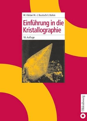 Image du vendeur pour Einfhrung in die Kristallographie. mis en vente par Antiquariat Buchseite