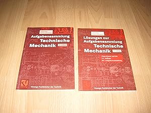 Bild des Verkufers fr Alfred Bge, Aufgabensammlung Technische Mechanik + Lsungen (2001) / Bundle Set zum Verkauf von sonntago DE