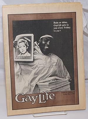 Seller image for GayLife: the international gay newsleader; vol. 6, #45, Friday, May 1, 1981; Gay Housing Rights for sale by Bolerium Books Inc.