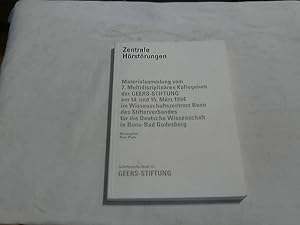 Immagine del venditore per Schriftenreihe.-- Schriftenreihe Band 10 Geers-Stiftung / Zugl. Bd. von: Geers-Stiftung: Materialsammlung vom . multidisziplinren Kolloquium der Geers-Stiftung; Einzelne Bd. zugl. Bd. von: Zeitschrift fr Audiologie / Sonderheft venduto da Versandhandel Rosemarie Wassmann