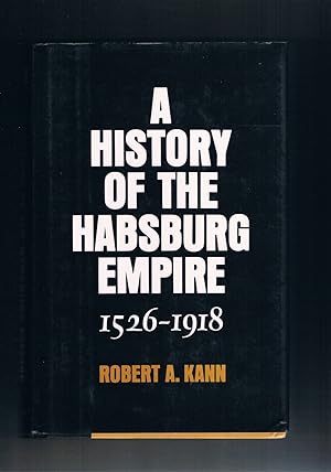 Bild des Verkufers fr A History of the Habsburg Empire 1526-1918 zum Verkauf von manufactura