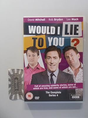 Seller image for Would I lie to you? - The Complete Series 4 [2 DVDs]. [UK-Import]. for sale by Druckwaren Antiquariat