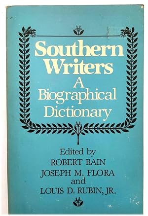 Imagen del vendedor de Southern Writers: A Biographical Dictionary a la venta por PsychoBabel & Skoob Books
