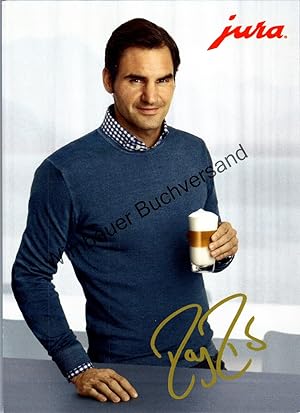 Seller image for Autogrammkarte Roger Federer Tennis for sale by Antiquariat im Kaiserviertel | Wimbauer Buchversand
