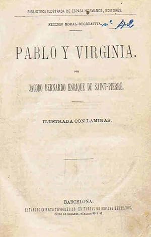 Bild des Verkufers fr PABLO Y VIRGINIA zum Verkauf von Librera Torren de Rueda