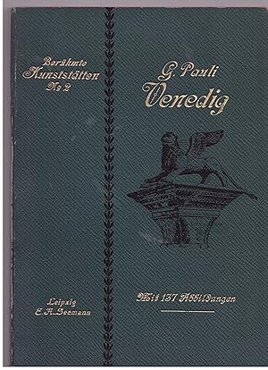 Seller image for Venedi. aus Berhmte Kunststtten Band 2 for sale by Bcherpanorama Zwickau- Planitz