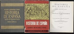 R. MENENDEZ PIDAL.TOMO XIX VOLUMEN I Y II. ESPAÑA EN TIEMPO DE FELIPE II.