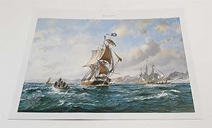 Seller image for Nantucket Whaler 'Atlas' in Southern Waters (2005 Litho Print) for sale by Maynard & Bradley