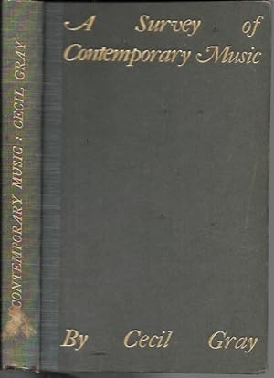 Imagen del vendedor de A Survey of Contemporary Music (2nd Edition, 1927) a la venta por Bookfeathers, LLC