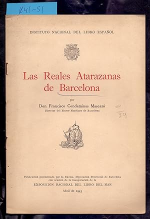 Immagine del venditore per LAS REALES ATARAZANAS DE BARCELONA venduto da Libreria 7 Soles
