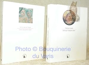 Seller image for 2 titres. 1. Sur les murs de Pompi. Choix d'inscriptions latines. Cent vingt-trois inscriptions lapidaires et paritales de Pompi choisies et traduites du latin par Philippe Moreau. 2. Tombeaux romains. Anthologie d'pitaphes latines. Traduit du latin et prface par Danielle Porte. for sale by Bouquinerie du Varis