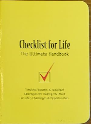 Imagen del vendedor de Checklist for Life a la venta por Faith In Print