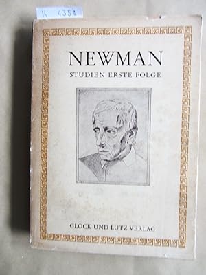 Imagen del vendedor de Newman Studien. 1. Folge. ("Verffentlichungen des Cardinal Newman Kuratoriums") a la venta por Versandantiquariat Dr. Wolfgang Ru