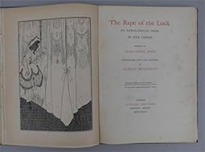 Imagen del vendedor de The Rape of the Lock: An Heroi-Comical Poem in Five Cantos. Embroidered with nine drawings by Aubrey Beardsley. First edition. a la venta por Wittenborn Art Books