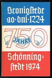 Imagen del vendedor de 750 Jahre Schnningstedt: 1224-1974. - a la venta por Libresso Antiquariat, Jens Hagedorn