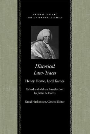 Imagen del vendedor de HISTORICAL LAW-TRACTS by HOME, HENRY, KAMES, LORD [Hardcover ] a la venta por booksXpress