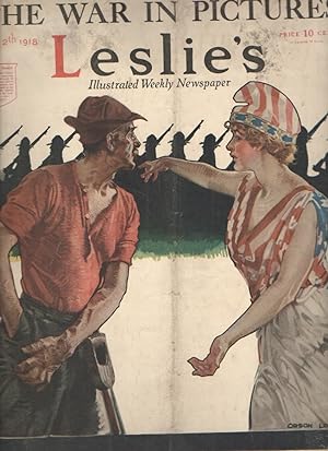 Leslies's Illustrated Weekly Newspaper The War in Pictures - January 12, 1918