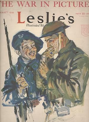 Leslies's Illustrated Weekly Newspaper The War in Pictures - February 16, 1918