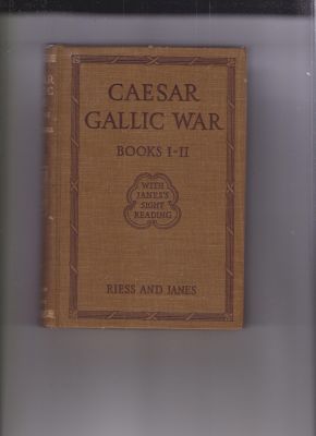 Imagen del vendedor de Caesar Gallic War Books I-II a la venta por Robinson Street Books, IOBA