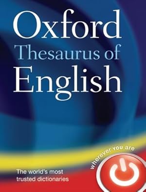 Imagen del vendedor de The Oxford Thesaurus of English a la venta por BuchWeltWeit Ludwig Meier e.K.