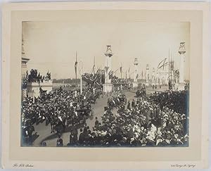 Original photograph: The entry procession into Melbourne of the Duke and Duchess of Cornwall and ...