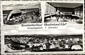 Bild des Verkufers fr Ansichtskarte / Postkarte Westerland auf Sylt, Campingplatz von F. Heinzius zum Verkauf von akpool GmbH