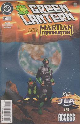 Bild des Verkufers fr Green Lantern No. 87 - Martian Manhunter / plus: JLA and Access zum Verkauf von PRIMOBUCH